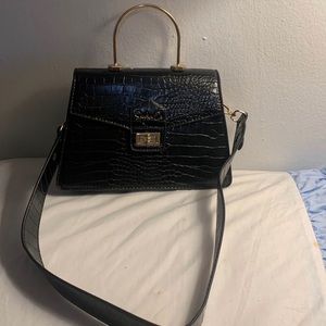 Shydiva Co. Black Shoulder bag. Black Owned brand.